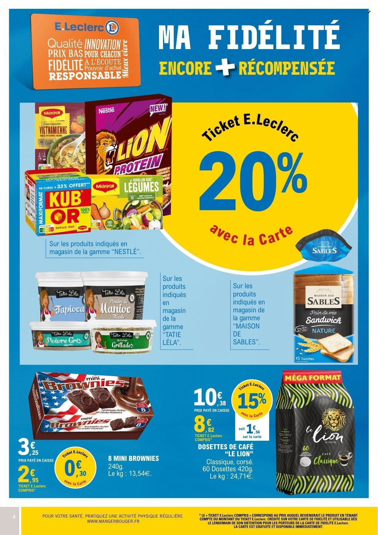 Catalogue E.LECLERC - Du mardi 11 août 2026