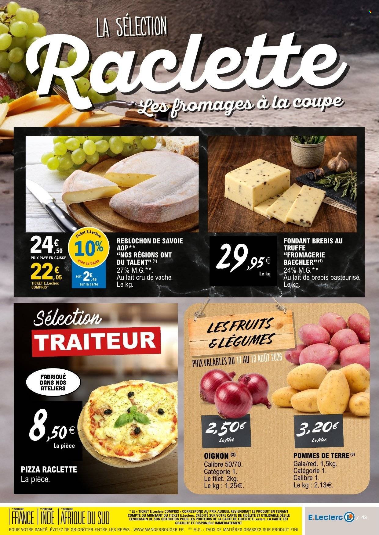 Catalogue E.LECLERC - Du mardi 11 août 2026