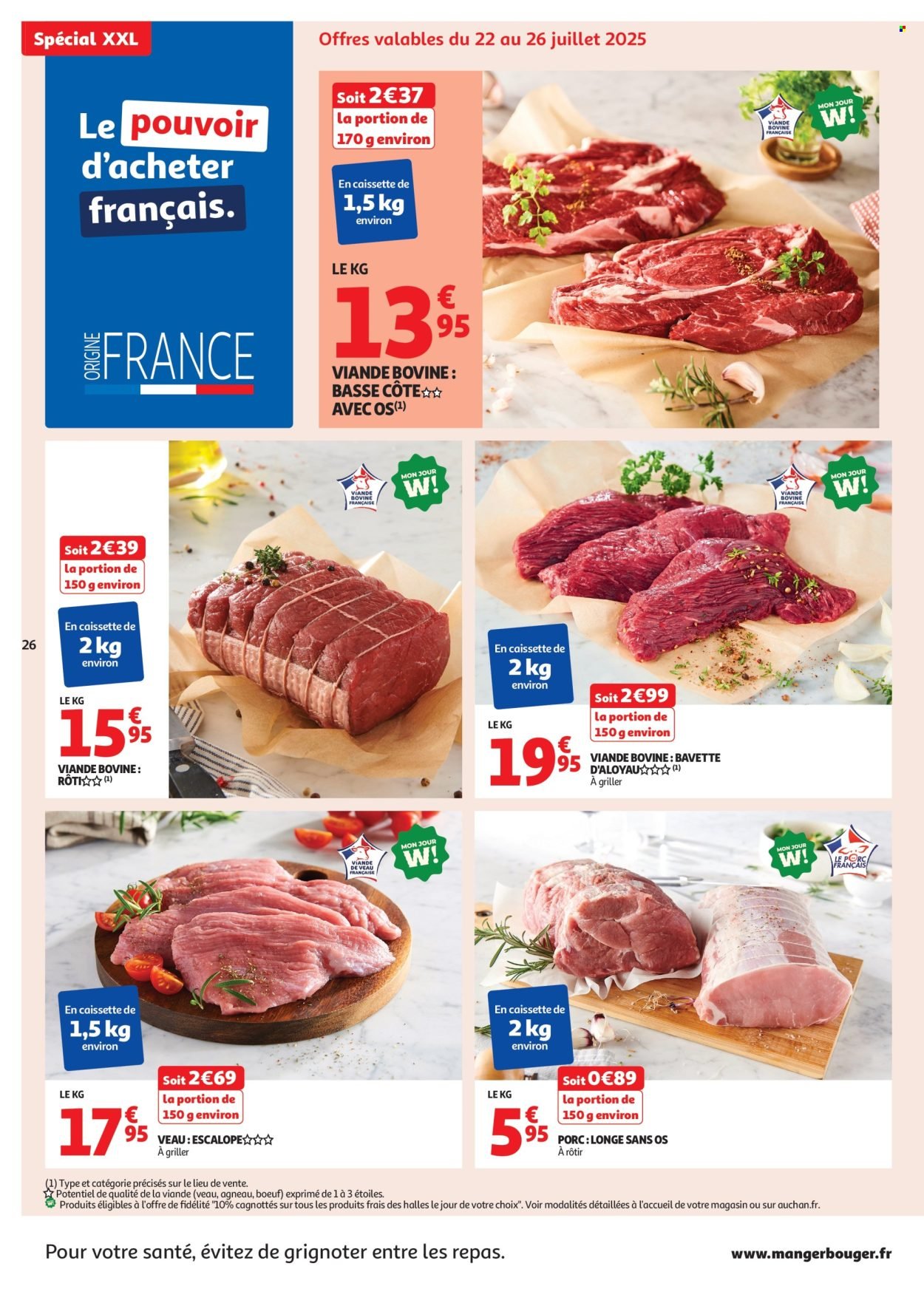 Catalogue AUCHAN - En gros, vous êtes toujours gagnan (2025-07-22 - 2025-08-03)