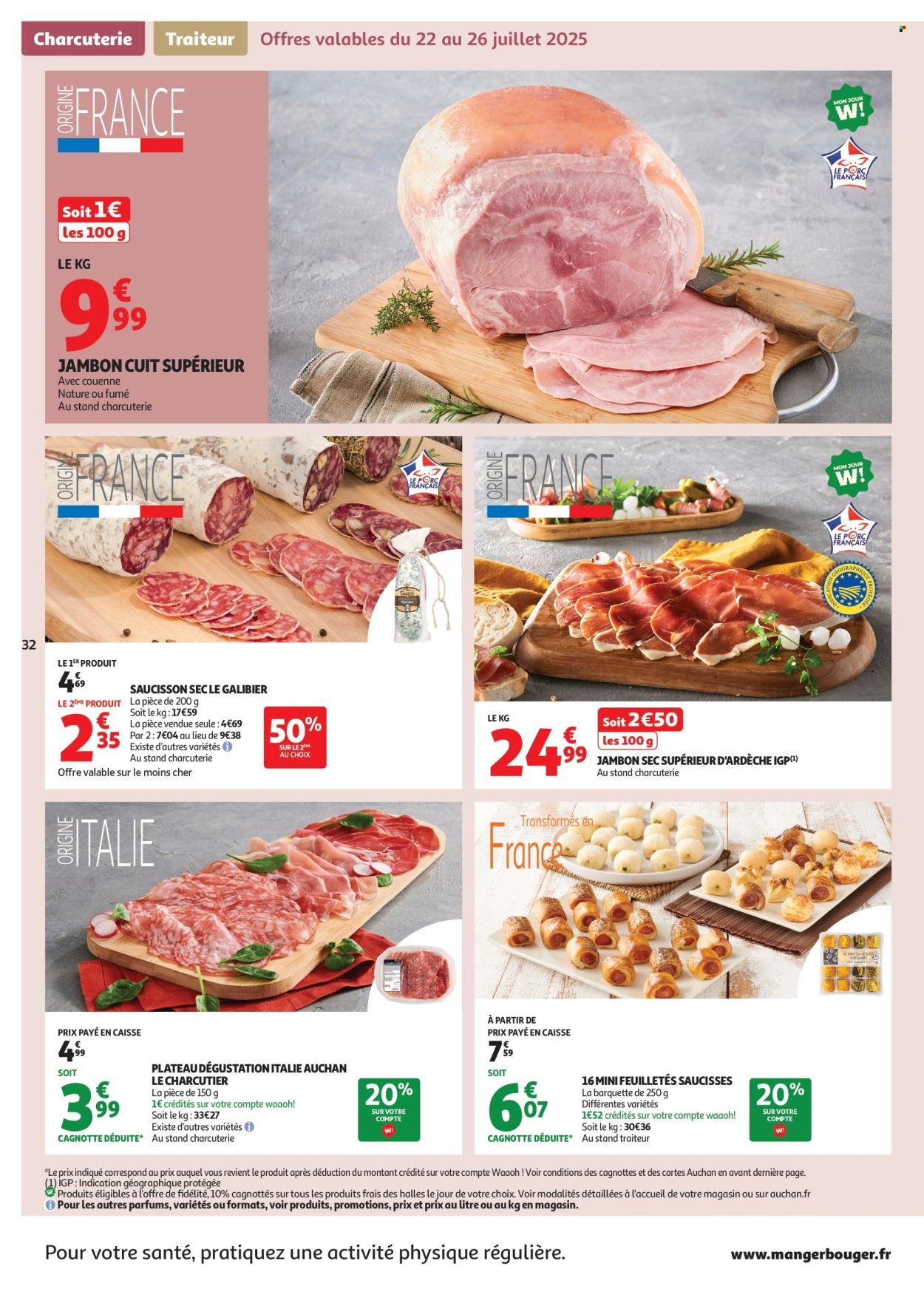 Catalogue AUCHAN - En gros, vous êtes toujours gagnan (2025-07-22 - 2025-08-03)