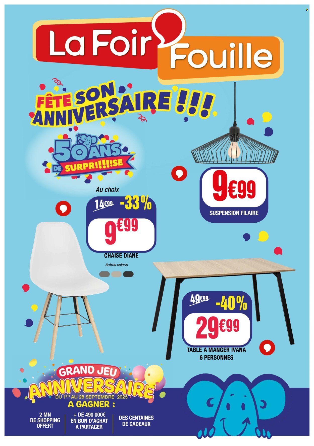 Catalogue LA FOIR'FOUILLE - Du lundi 1er septembre 2025 (2025-09-01 - 2025-09-07)