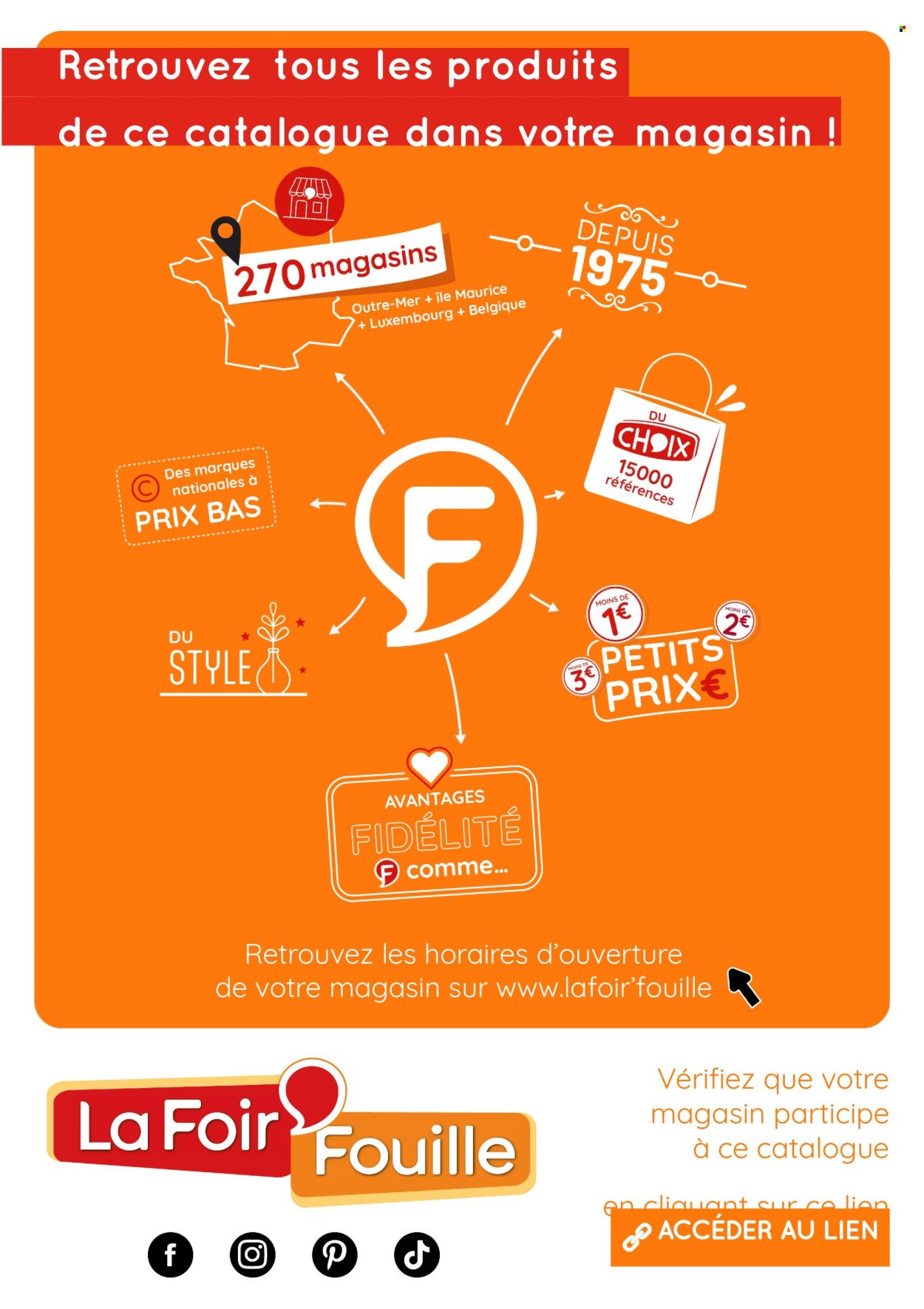 Catalogue LA FOIR'FOUILLE - Du lundi 1er septembre 2025 (2025-09-01 - 2025-09-07)