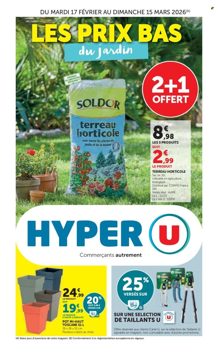 Catalogue HYPER U - Le jardin à prix bas