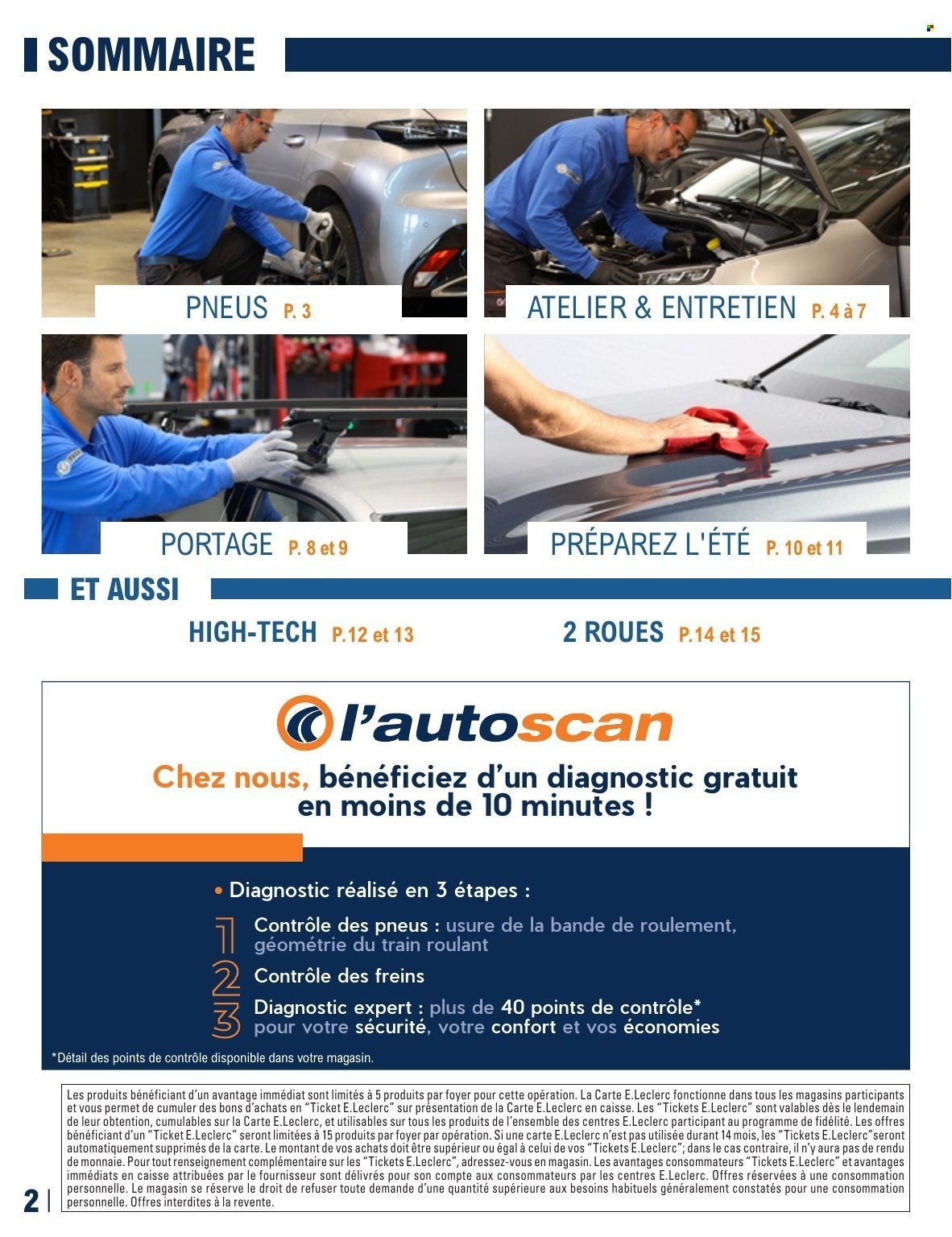 Catalogue E.LECLERC - THEMATIQUE BEAUX JOURS