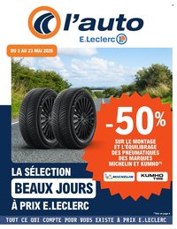 Catalogue E.LECLERC - THEMATIQUE BEAUX JOURS