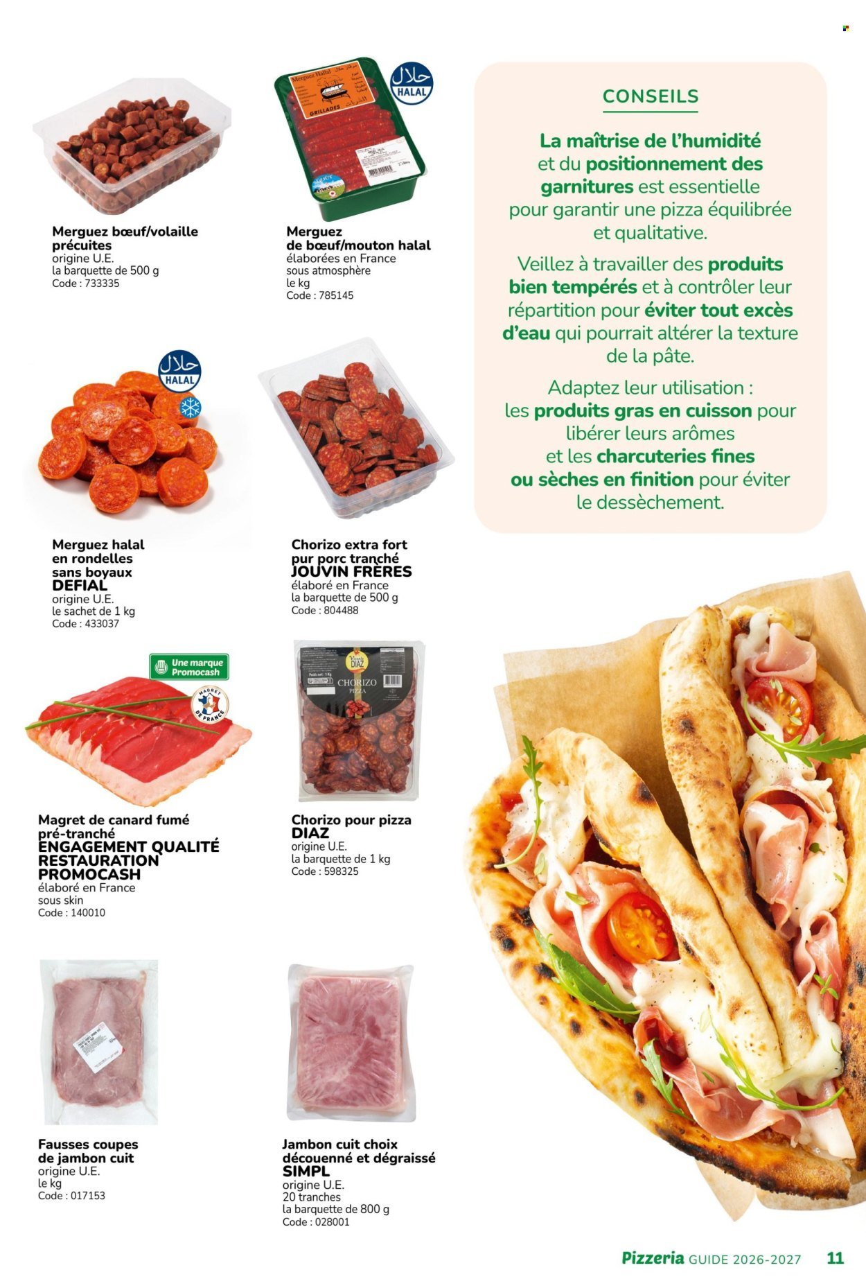 Catalogue PROMOCASH - GUIDE PIZZERIA