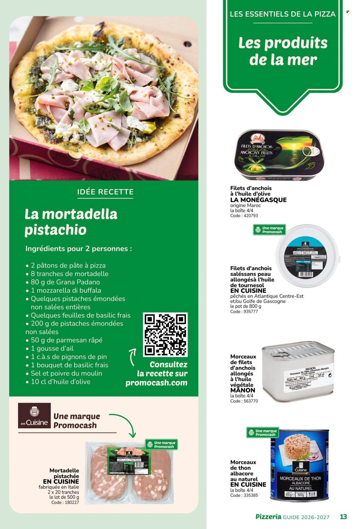 Catalogue PROMOCASH - GUIDE PIZZERIA