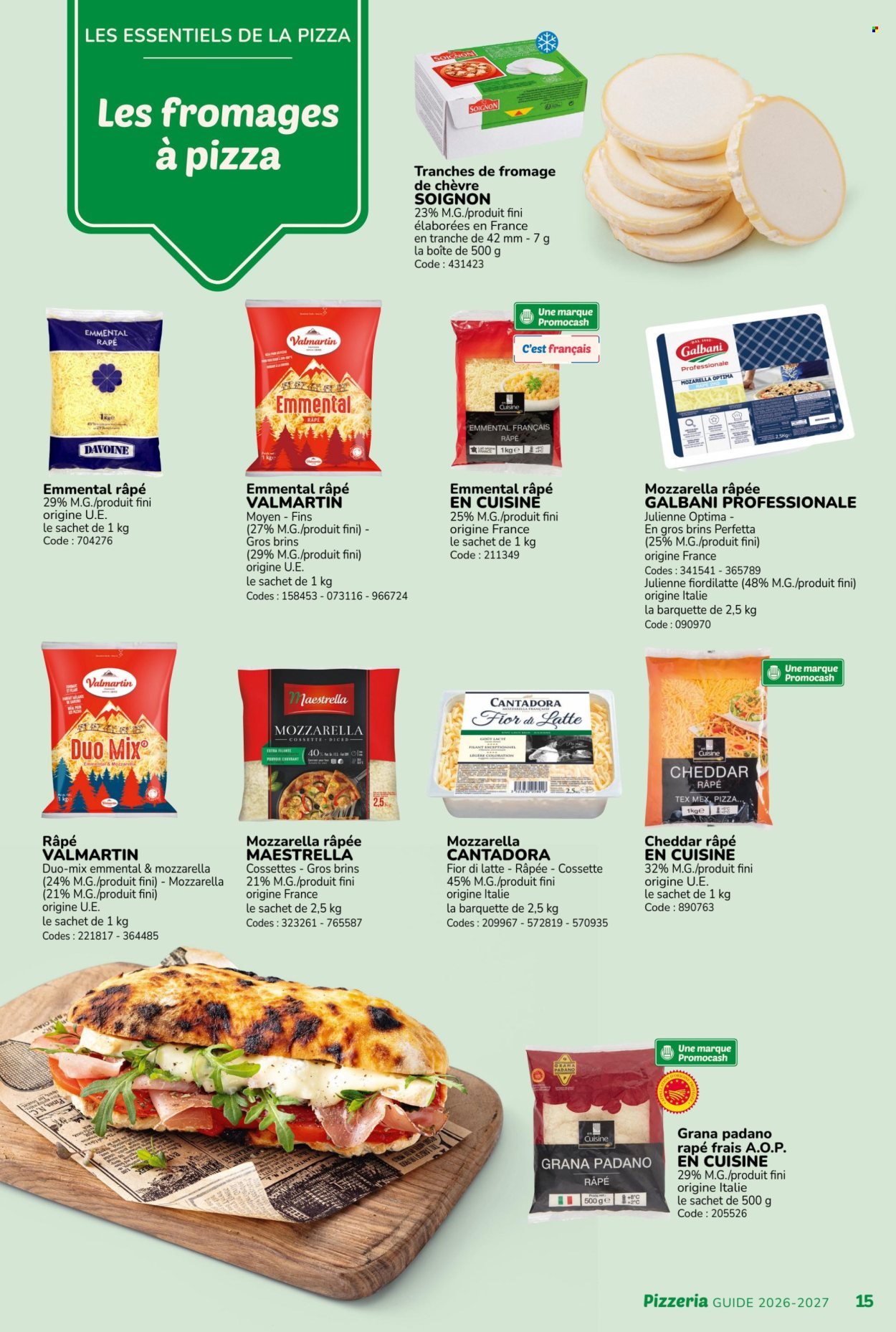 Catalogue PROMOCASH - GUIDE PIZZERIA
