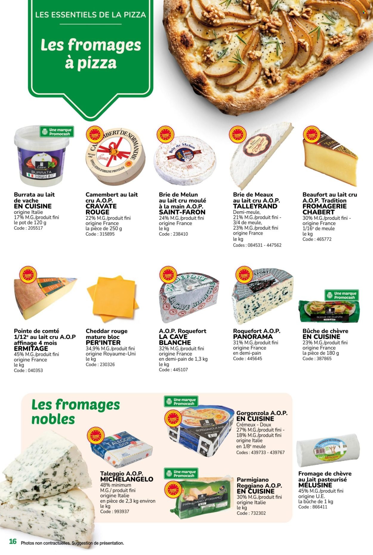 Catalogue PROMOCASH - GUIDE PIZZERIA