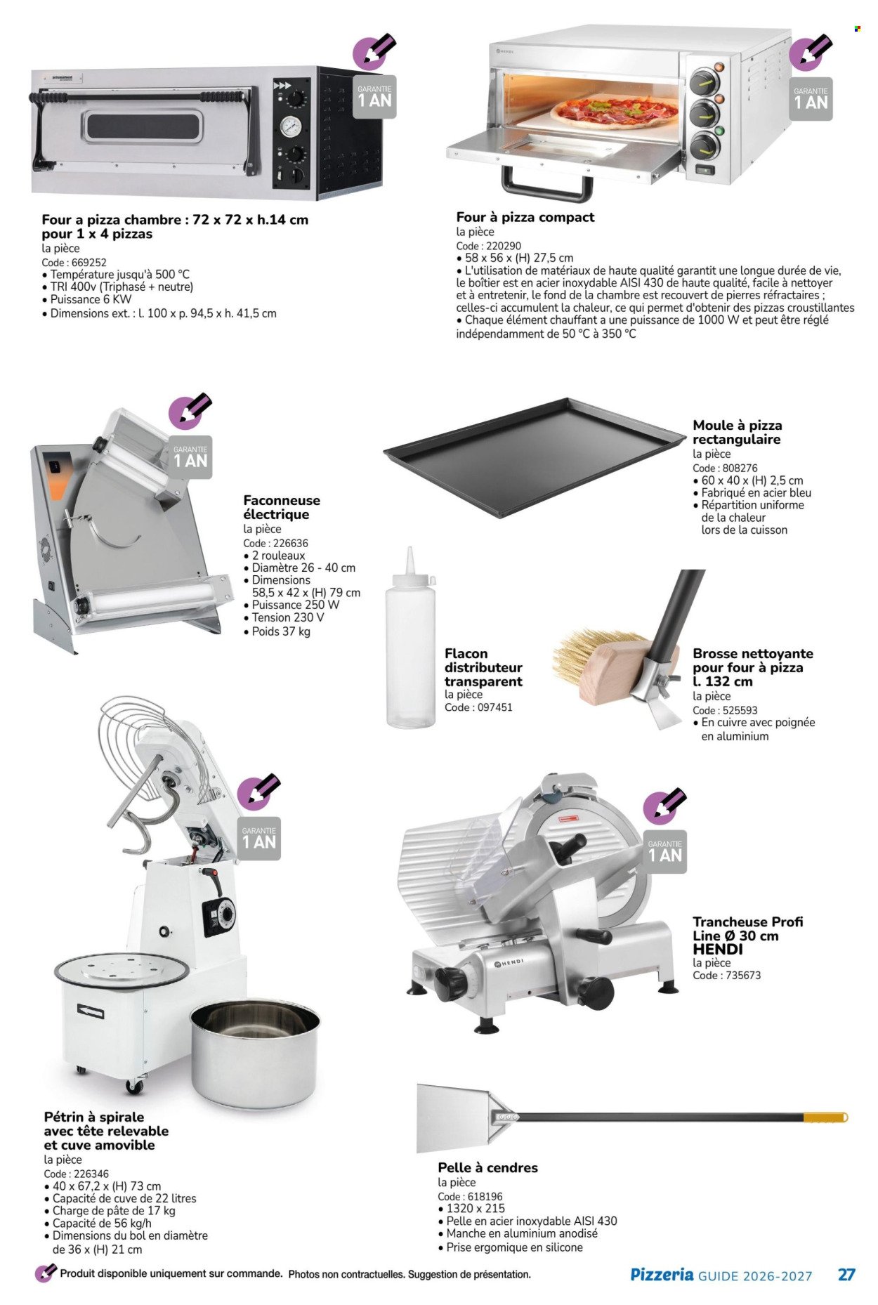 Catalogue PROMOCASH - GUIDE PIZZERIA