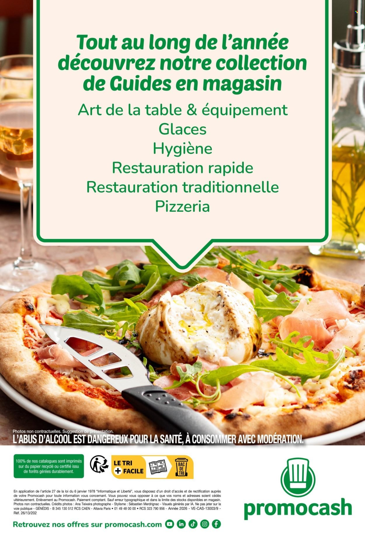 Catalogue PROMOCASH - GUIDE PIZZERIA