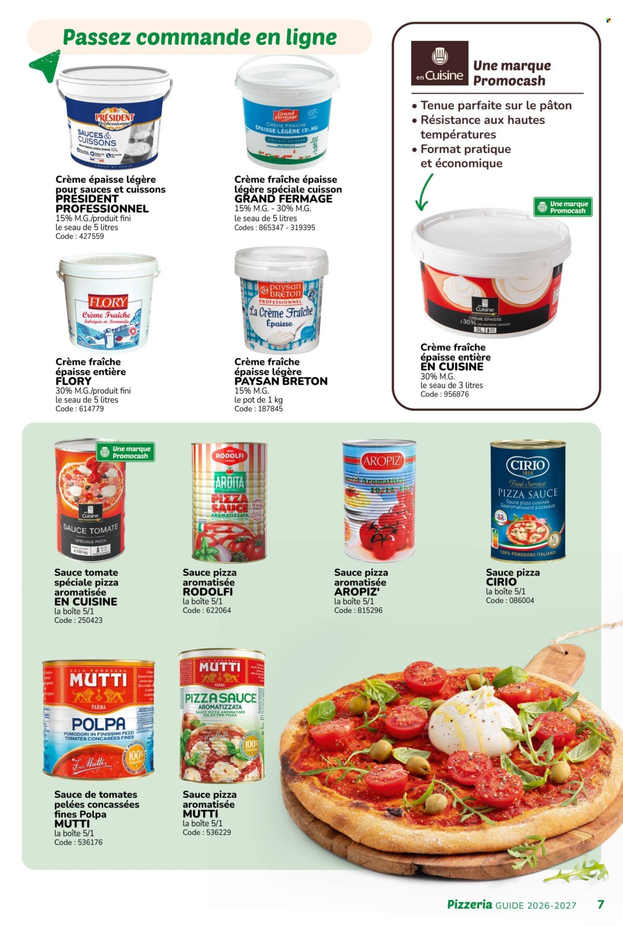 Catalogue PROMOCASH - GUIDE PIZZERIA