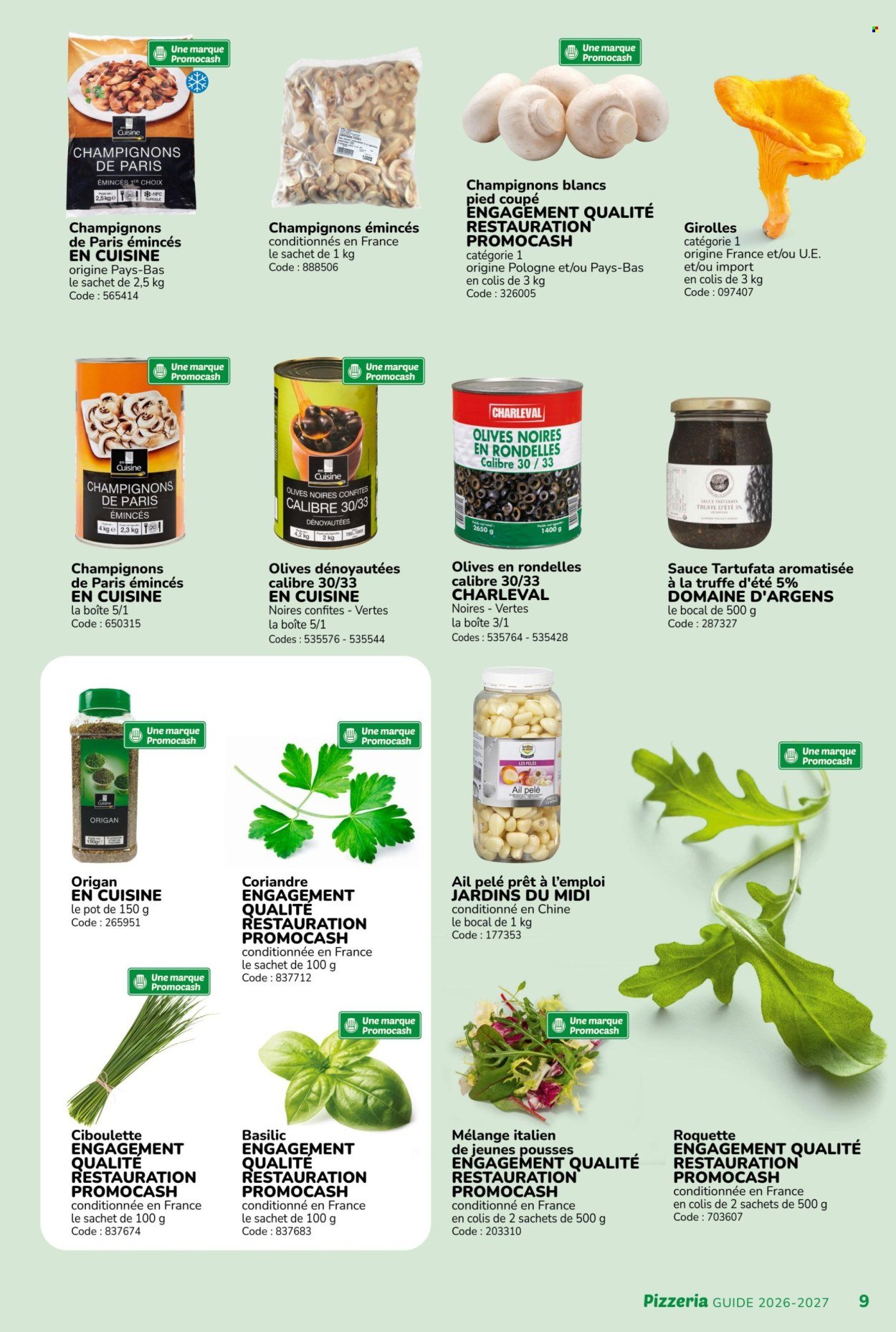 Catalogue PROMOCASH - GUIDE PIZZERIA