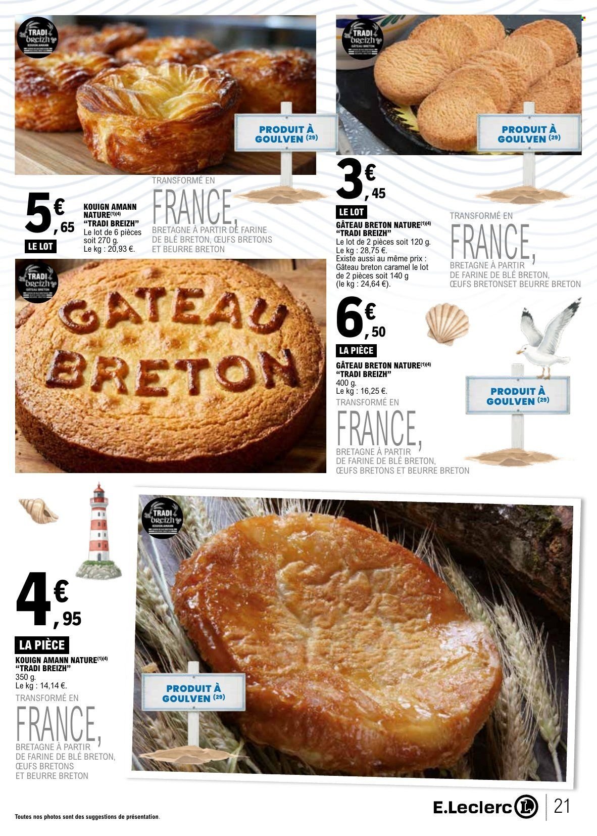Catalogue E.LECLERC - Produits Régionaux