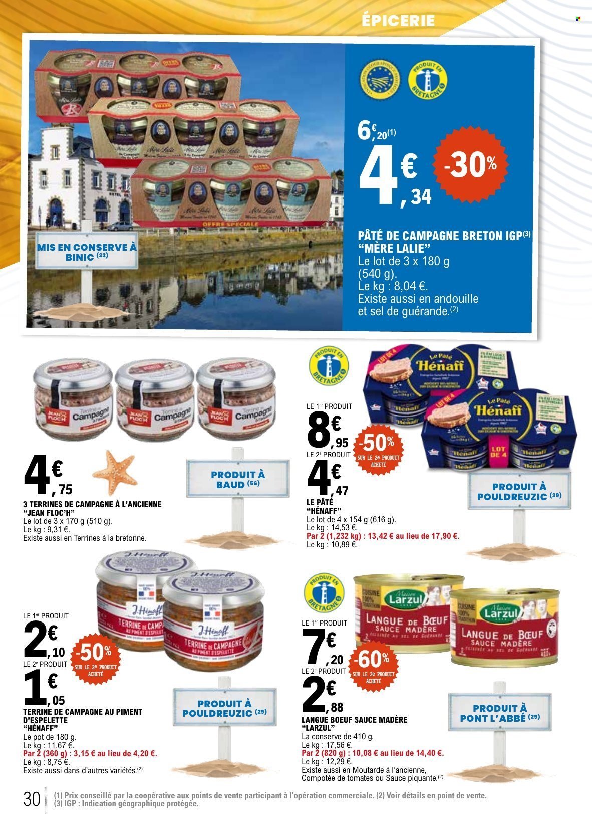 Catalogue E.LECLERC - Produits Régionaux