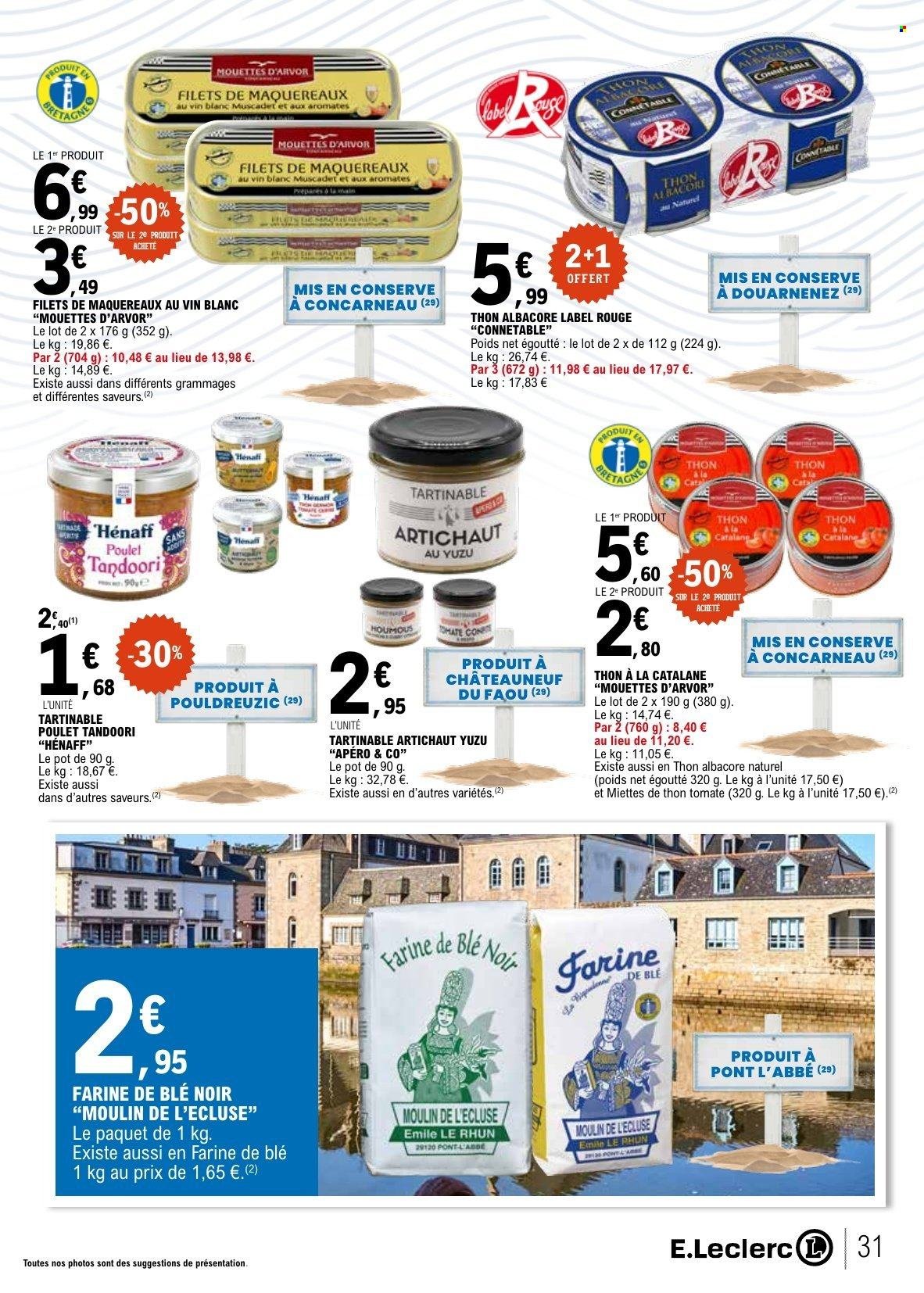 Catalogue E.LECLERC - Produits Régionaux