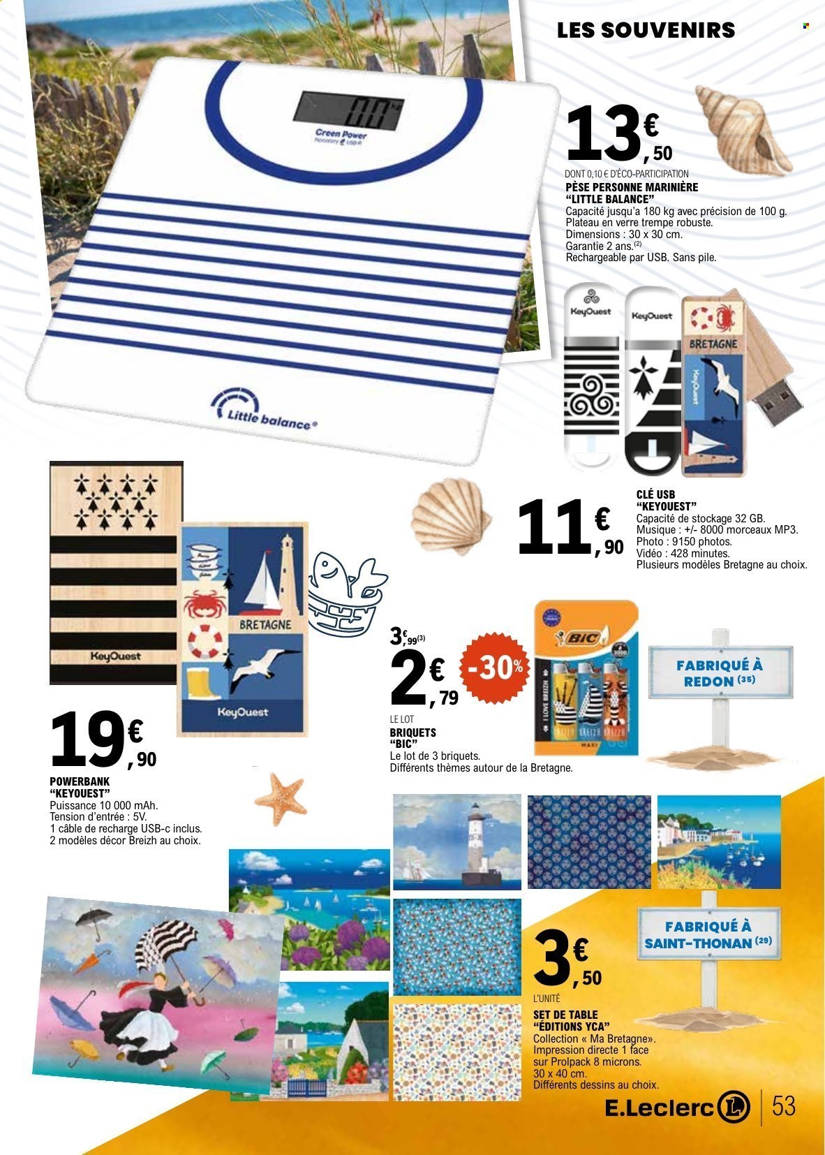 Catalogue E.LECLERC - Produits Régionaux