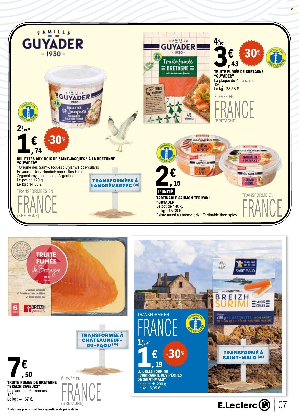Catalogue E.LECLERC - Produits Régionaux