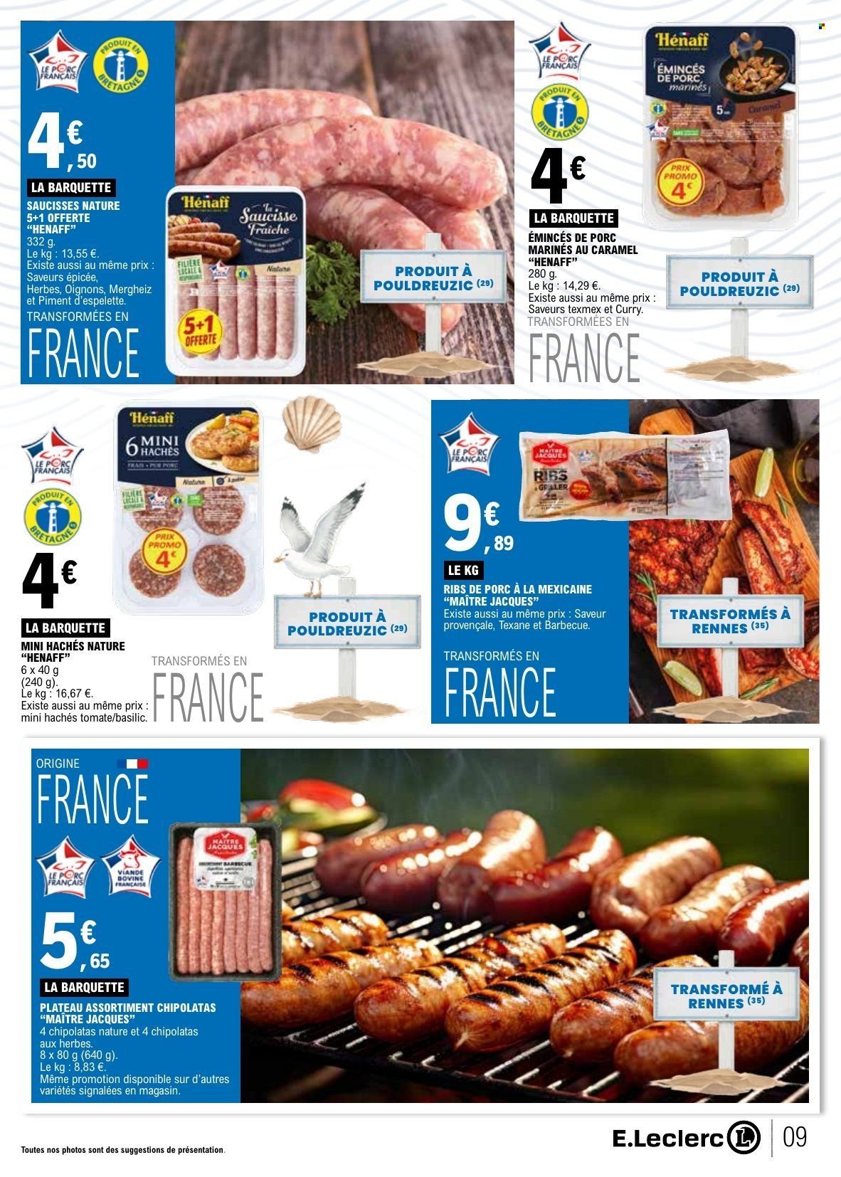 Catalogue E.LECLERC - Produits Régionaux
