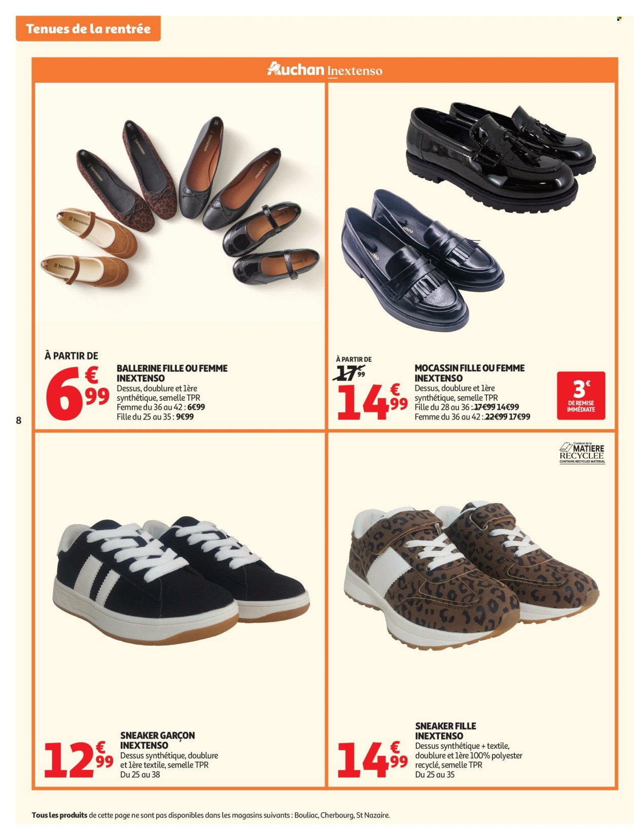 Catalogue AUCHAN - Vêtements enfants rentrée