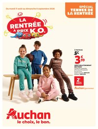Catalogue AUCHAN - Vêtements enfants rentrée