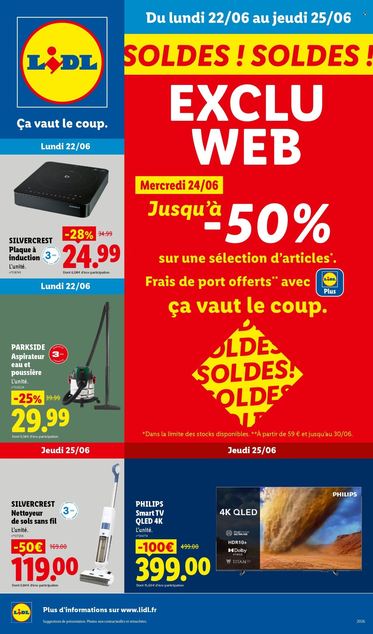 Catalogue LIDL - Les Exclus Web de la semaine