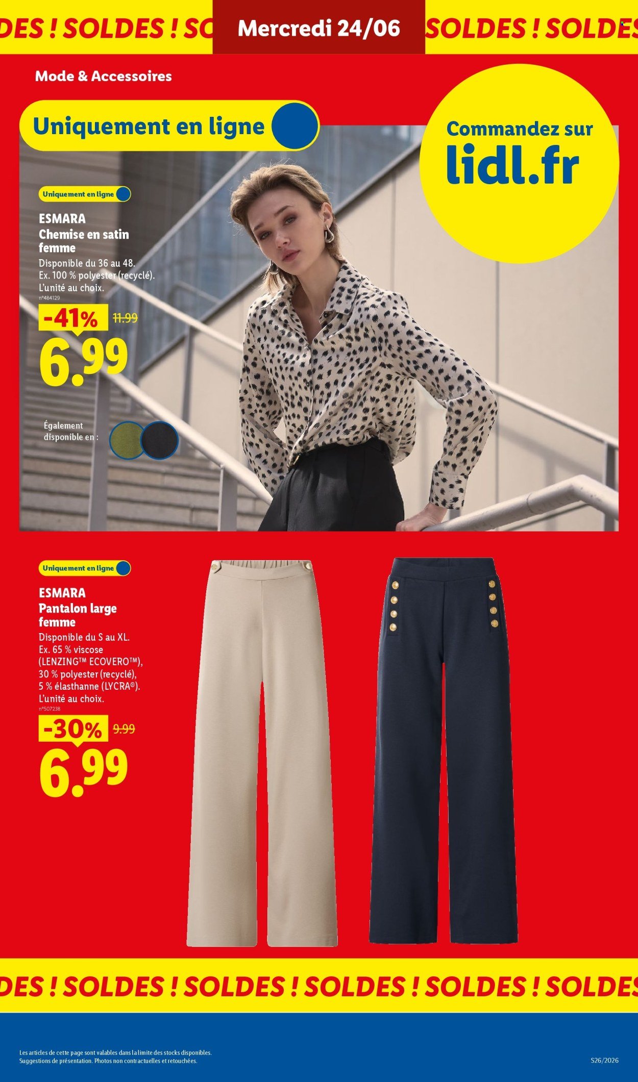 Catalogue LIDL - Les Exclus Web de la semaine