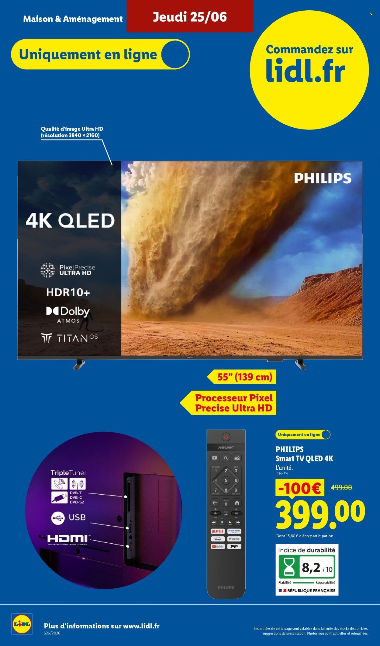 Catalogue LIDL - Les Exclus Web de la semaine
