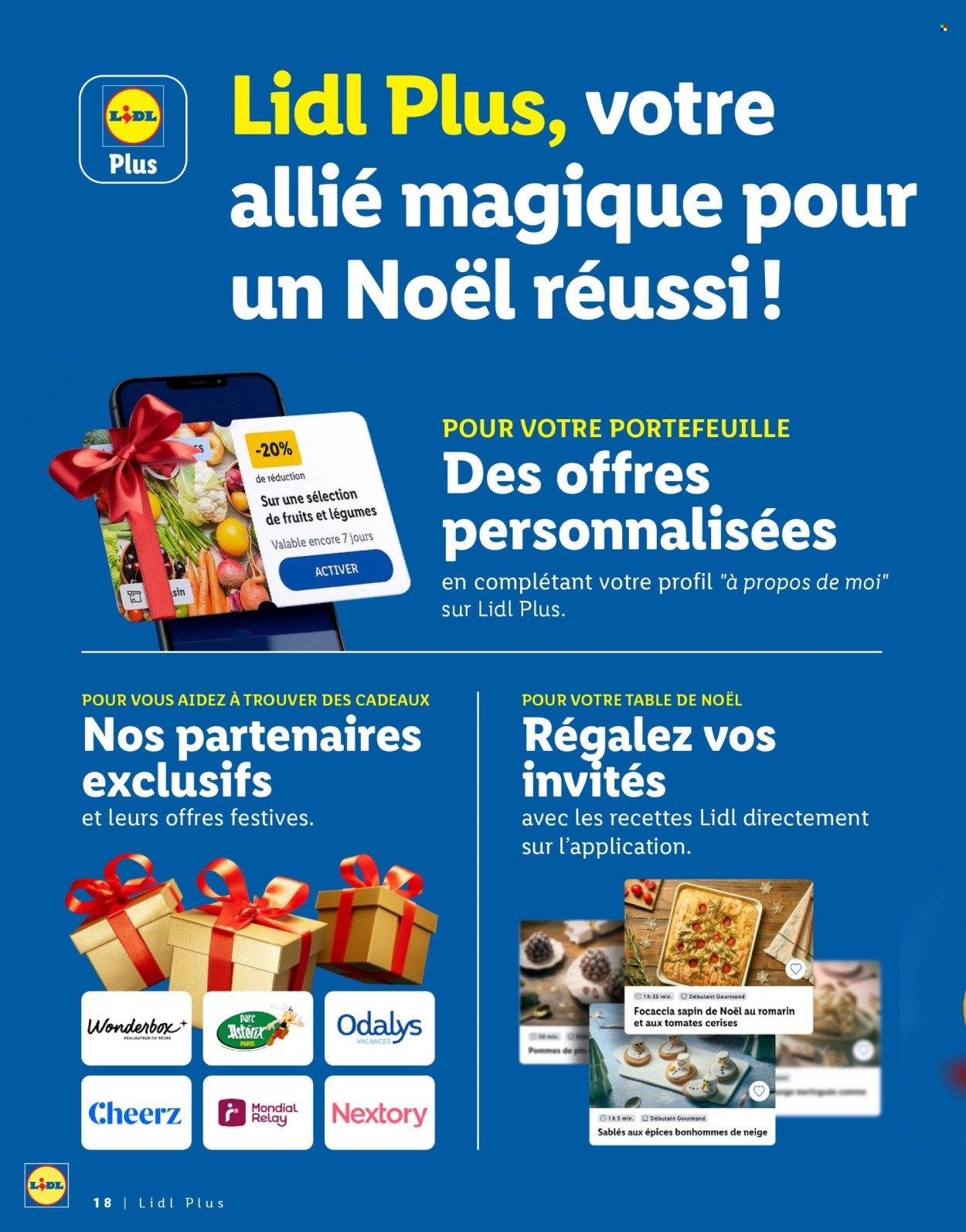 Catalogue LIDL - Pour des fêtes étincelantes