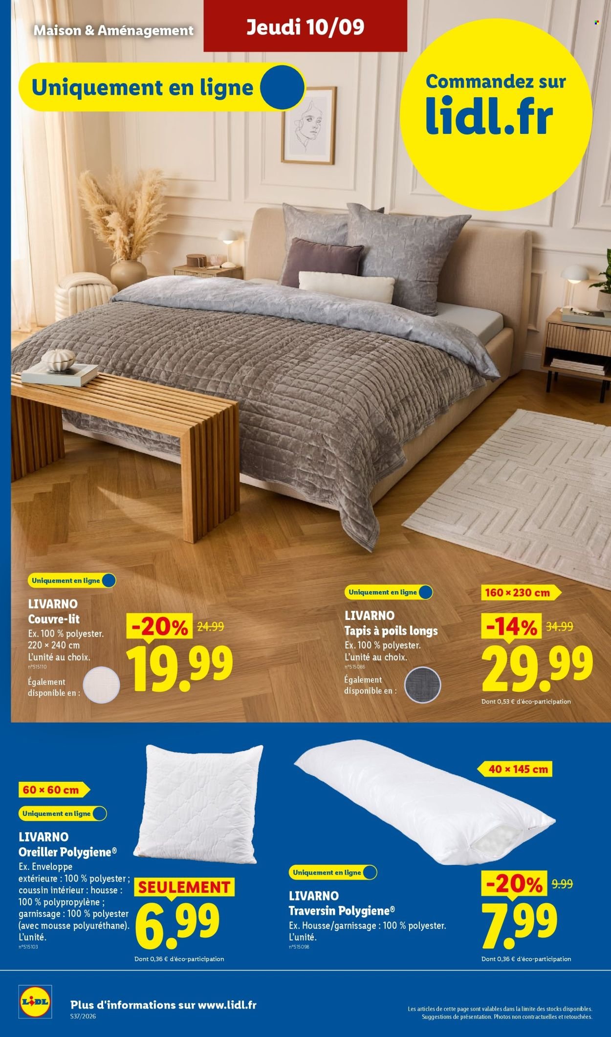 Catalogue LIDL - Les Exclus Web de la semaine