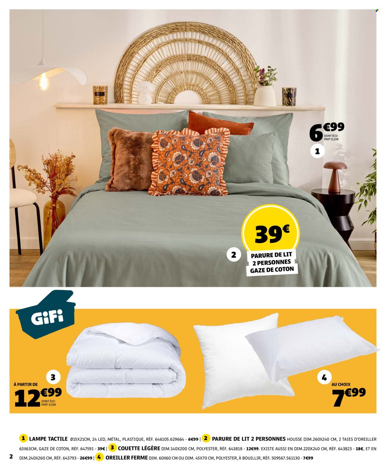 Catalogue GIFI - Dites oui à une rentrée en couleurs !