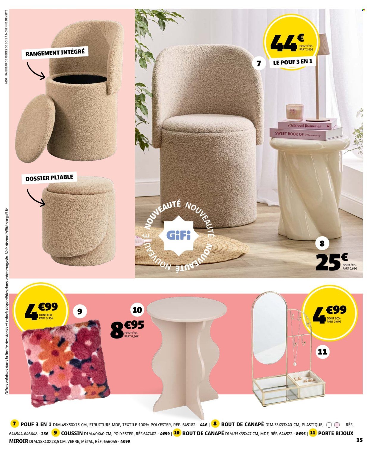 Catalogue GIFI - Dites oui à une rentrée en couleurs !