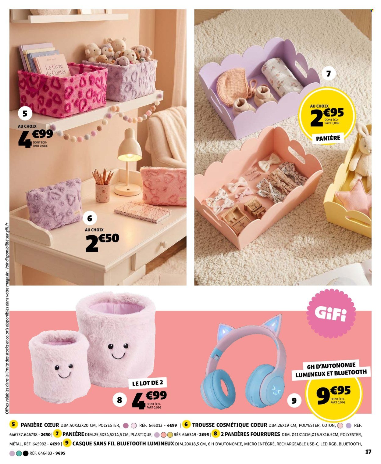 Catalogue GIFI - Dites oui à une rentrée en couleurs !
