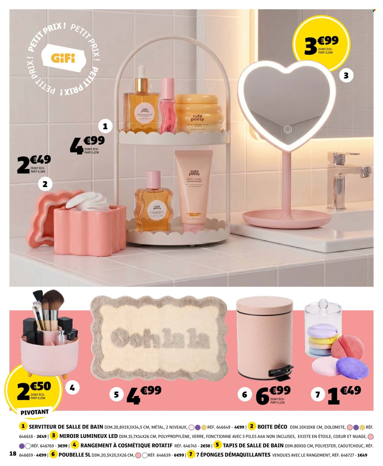 Catalogue GIFI - Dites oui à une rentrée en couleurs !