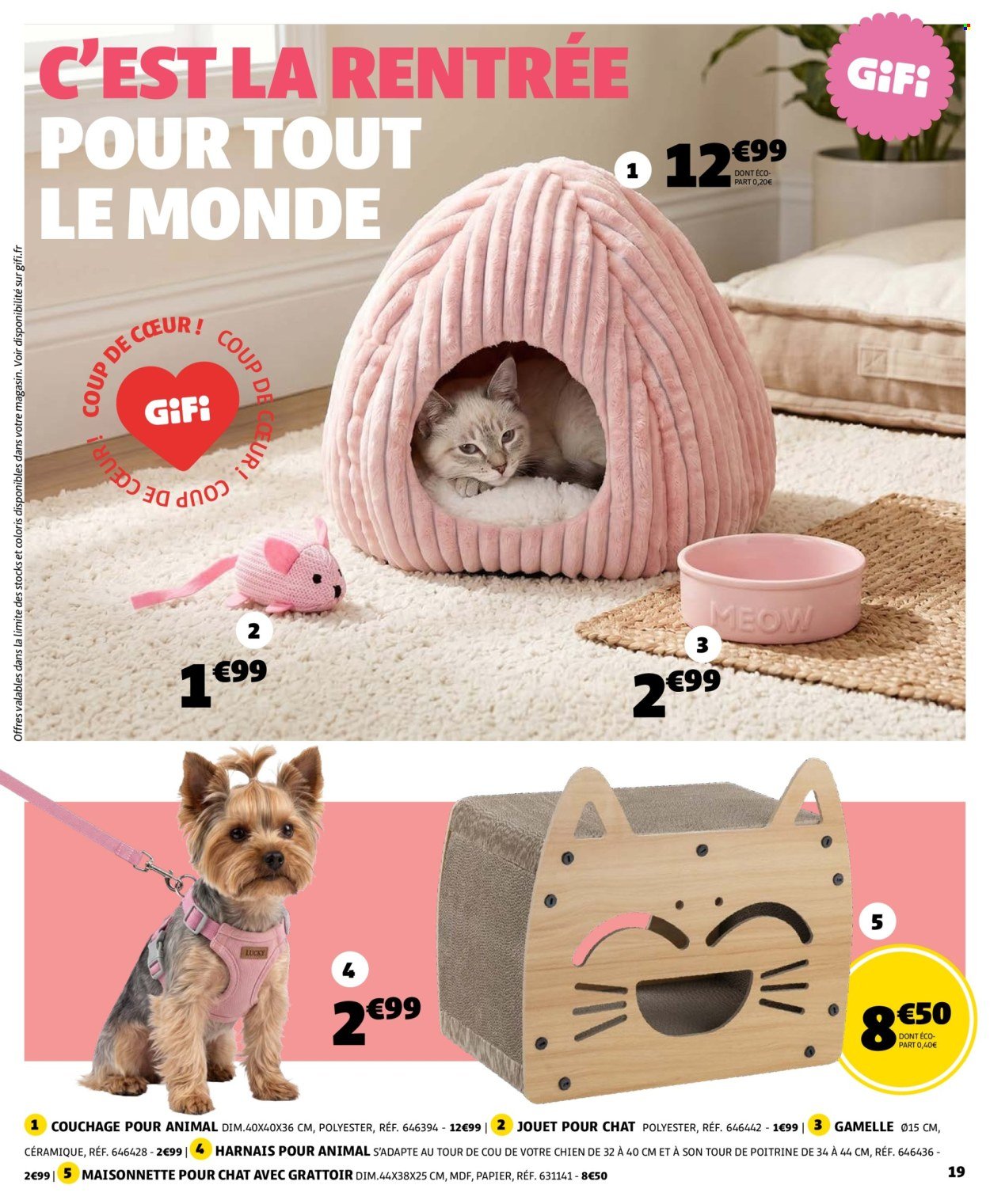 Catalogue GIFI - Dites oui à une rentrée en couleurs !