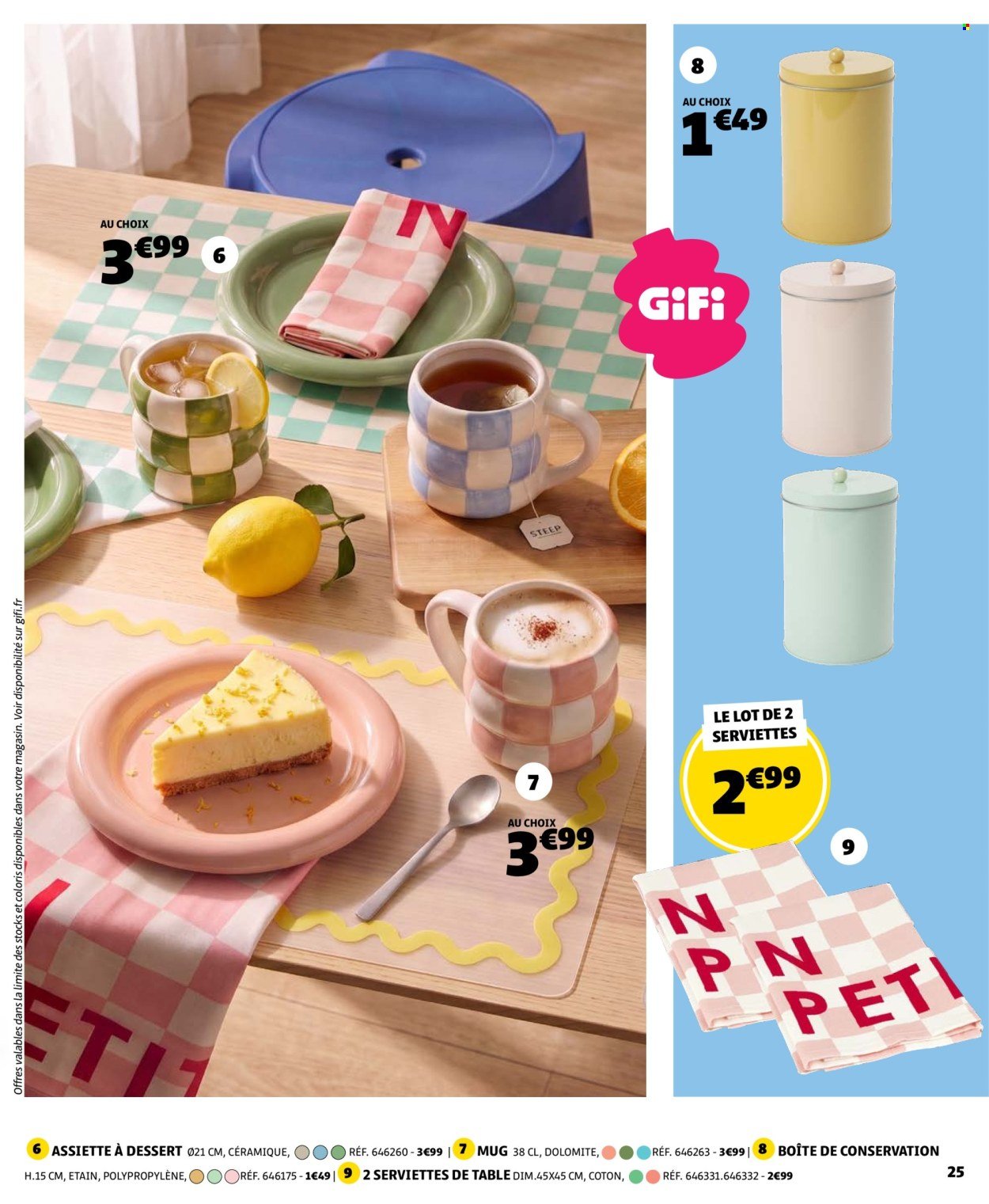 Catalogue GIFI - Dites oui à une rentrée en couleurs !