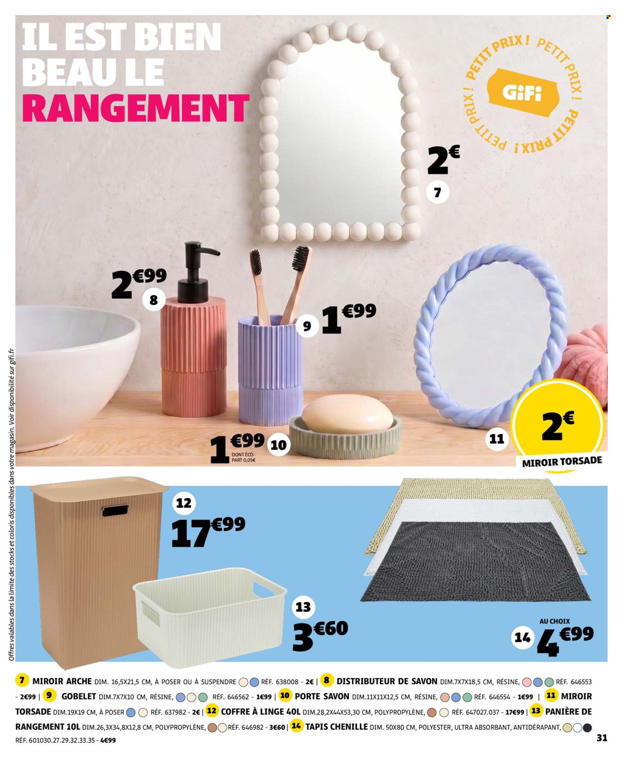 Catalogue GIFI - Dites oui à une rentrée en couleurs !