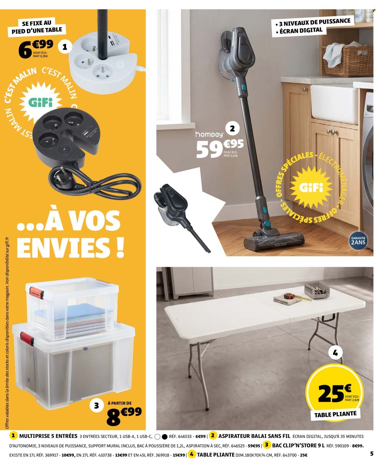 Catalogue GIFI - Dites oui à une rentrée en couleurs !
