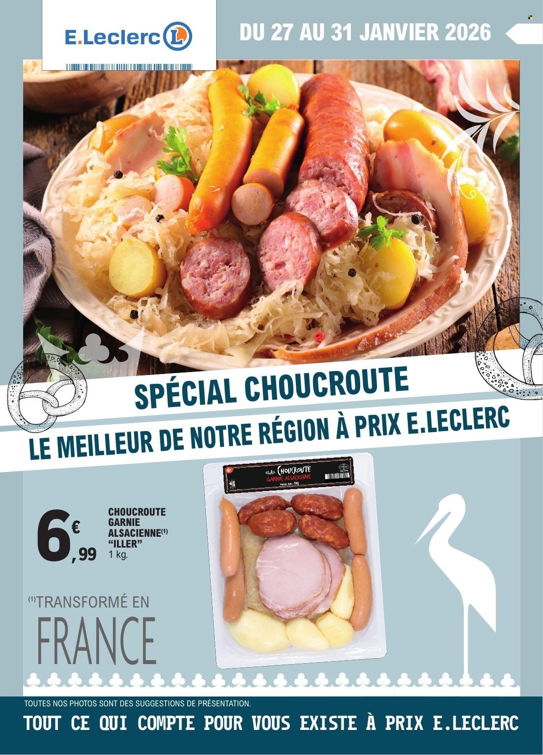 Catalogue E.LECLERC - ALSACE CHOUCROUTE