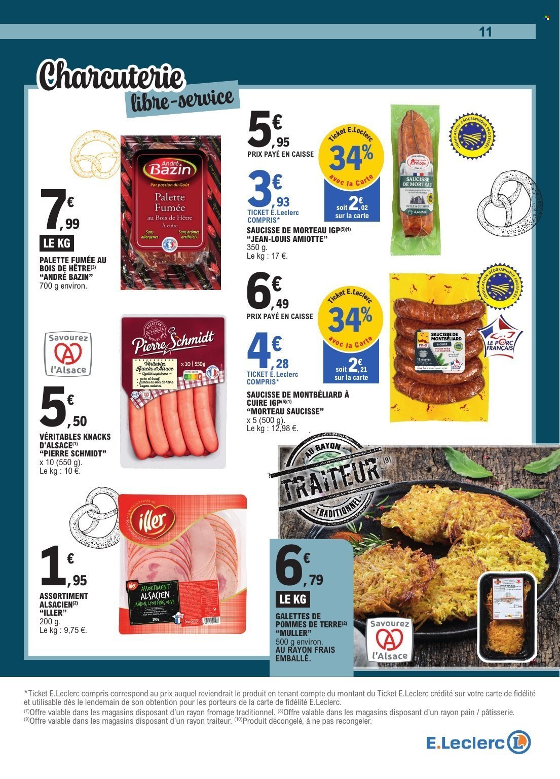 Catalogue E.LECLERC - ALSACE CHOUCROUTE