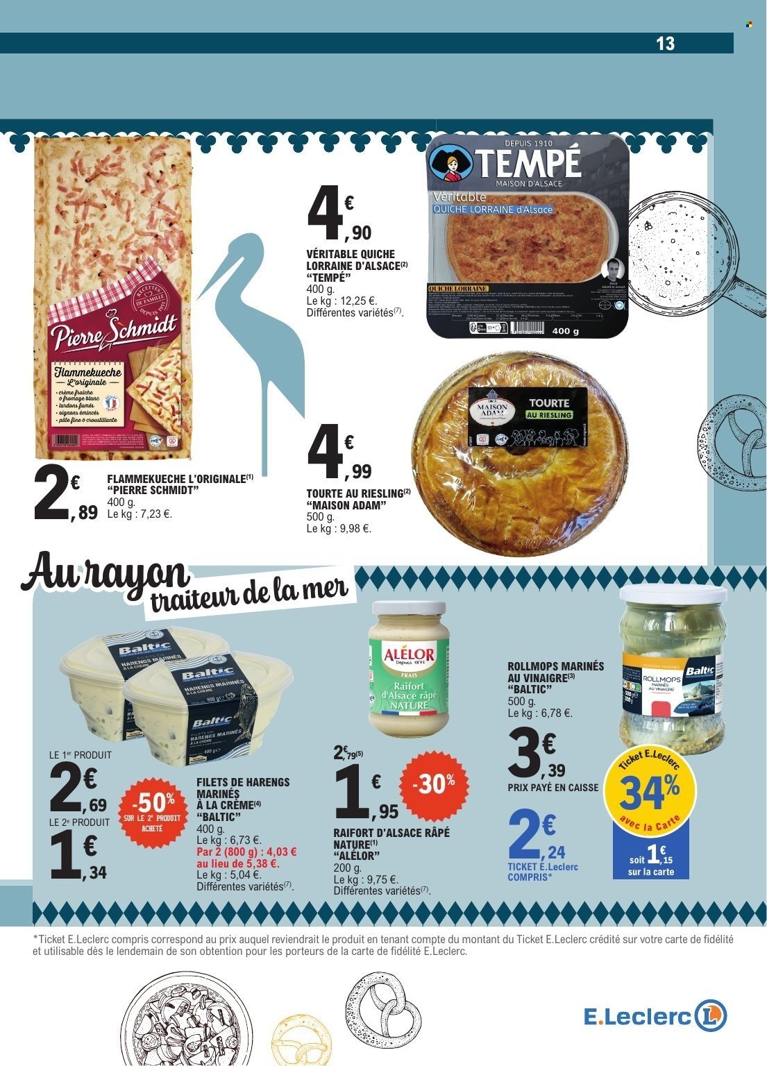 Catalogue E.LECLERC - ALSACE CHOUCROUTE