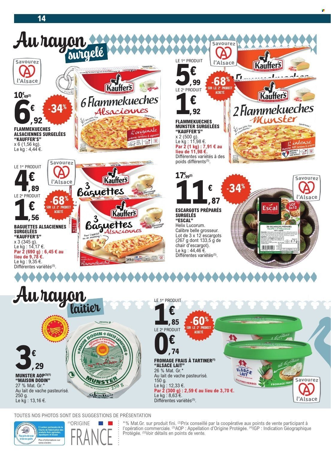 Catalogue E.LECLERC - ALSACE CHOUCROUTE