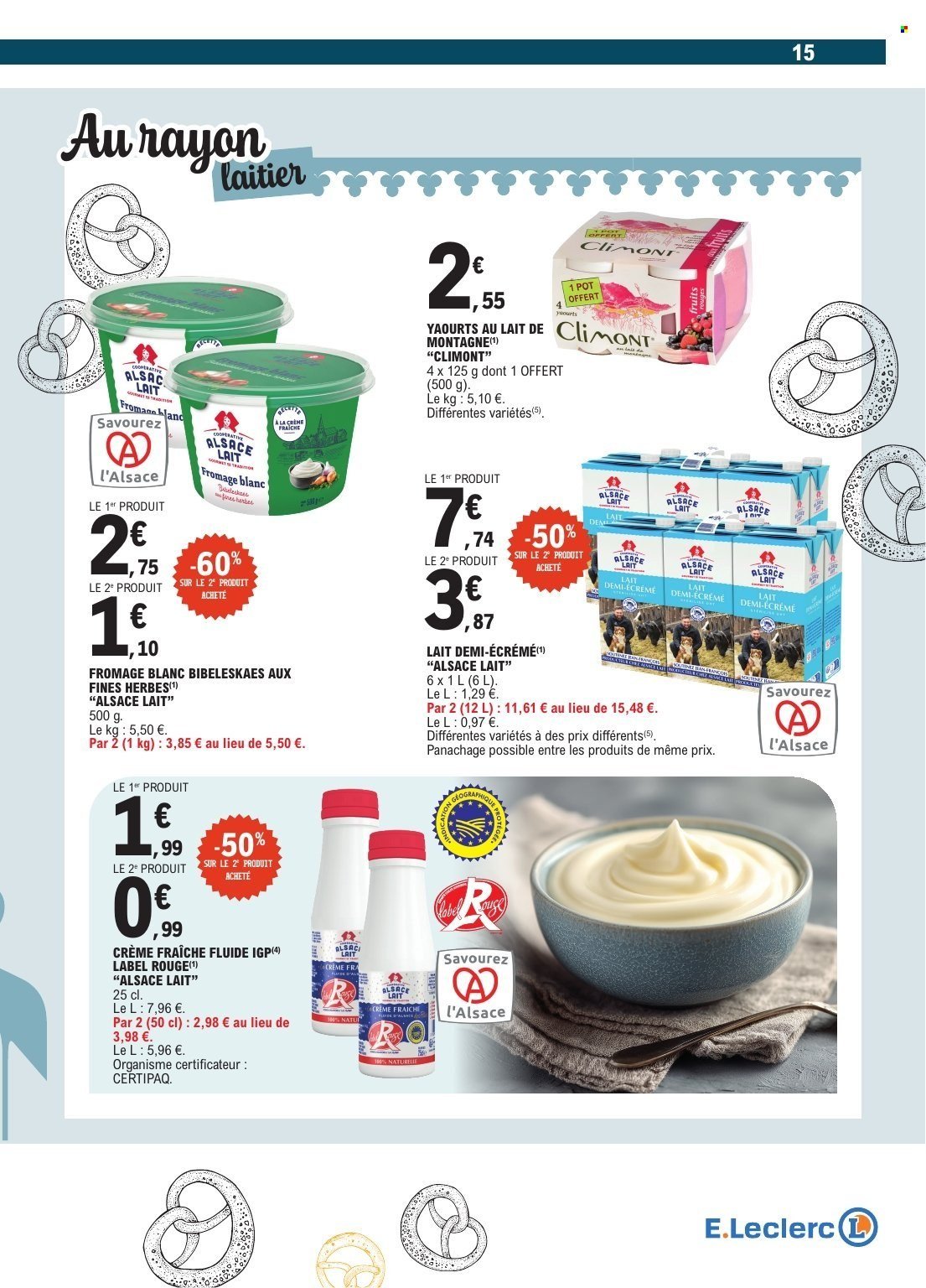 Catalogue E.LECLERC - ALSACE CHOUCROUTE