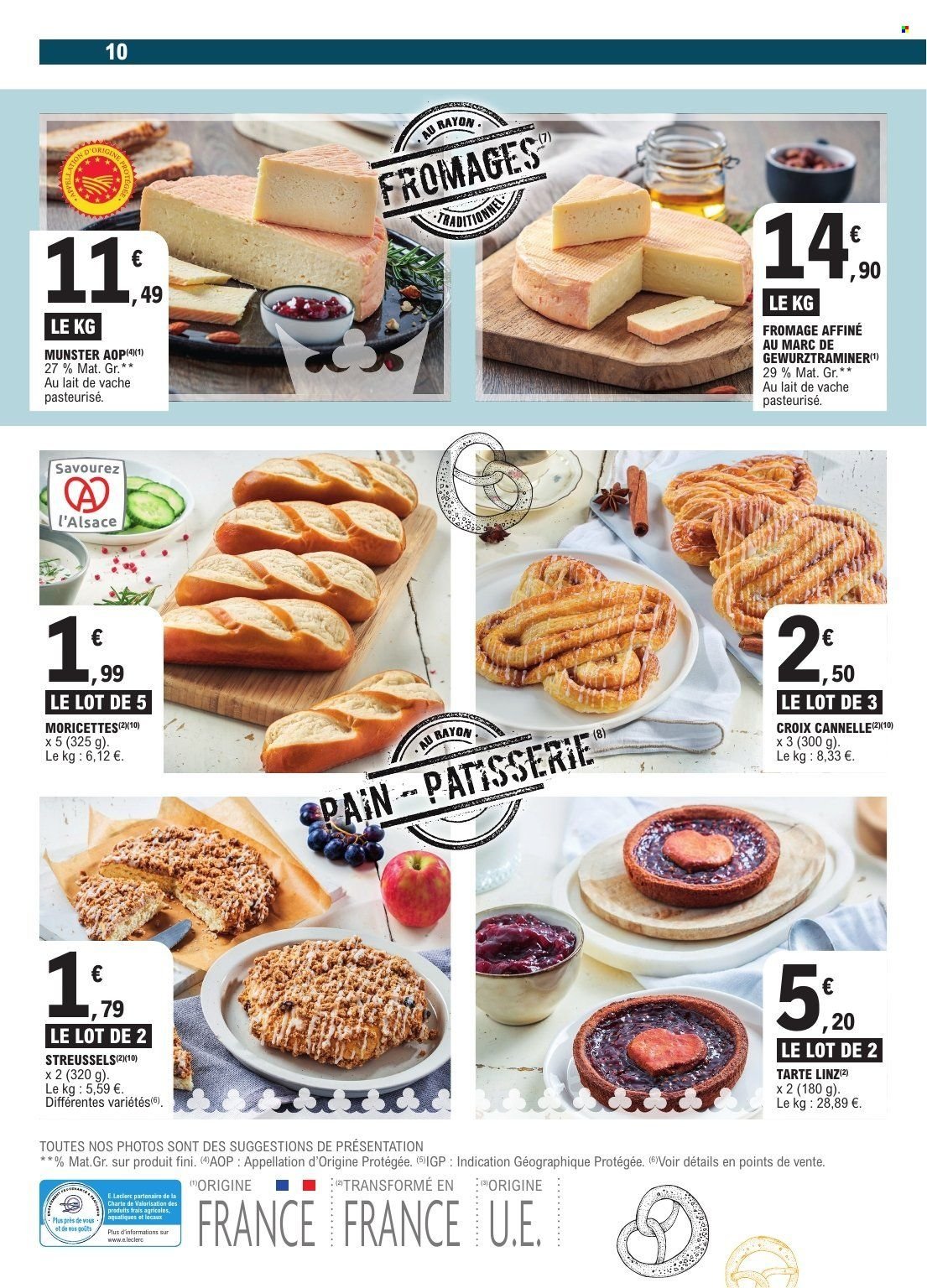 Catalogue E.LECLERC - ALSACE CHOUCROUTE