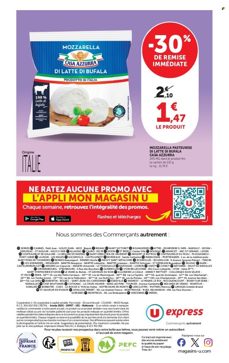 Catalogue U EXPRESS - La beauté à prix bas (2026-04-08 - 2026-04-19)
