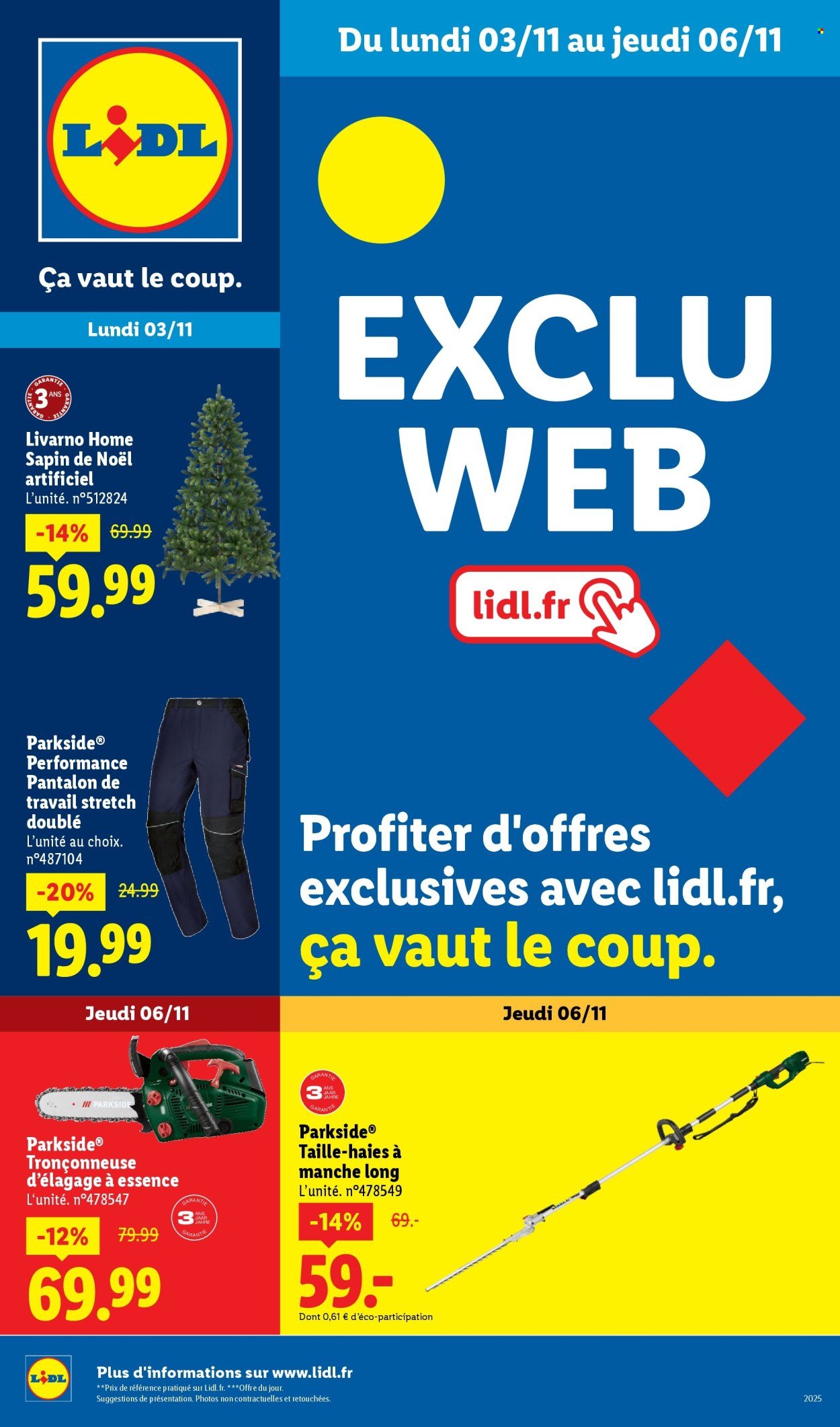 Catalogue LIDL - Les bonnes affaires Exclu Web