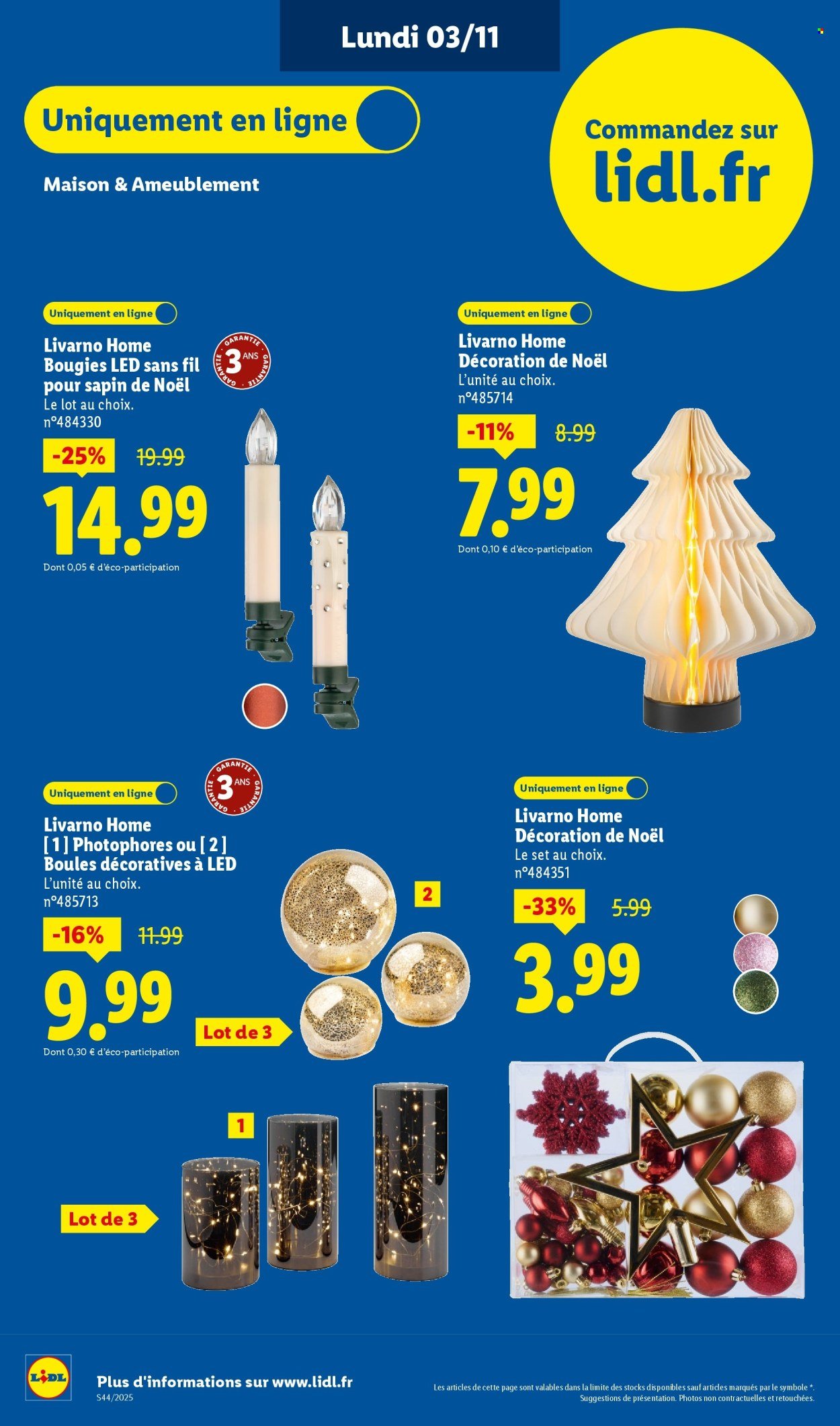 Catalogue LIDL - Les bonnes affaires Exclu Web