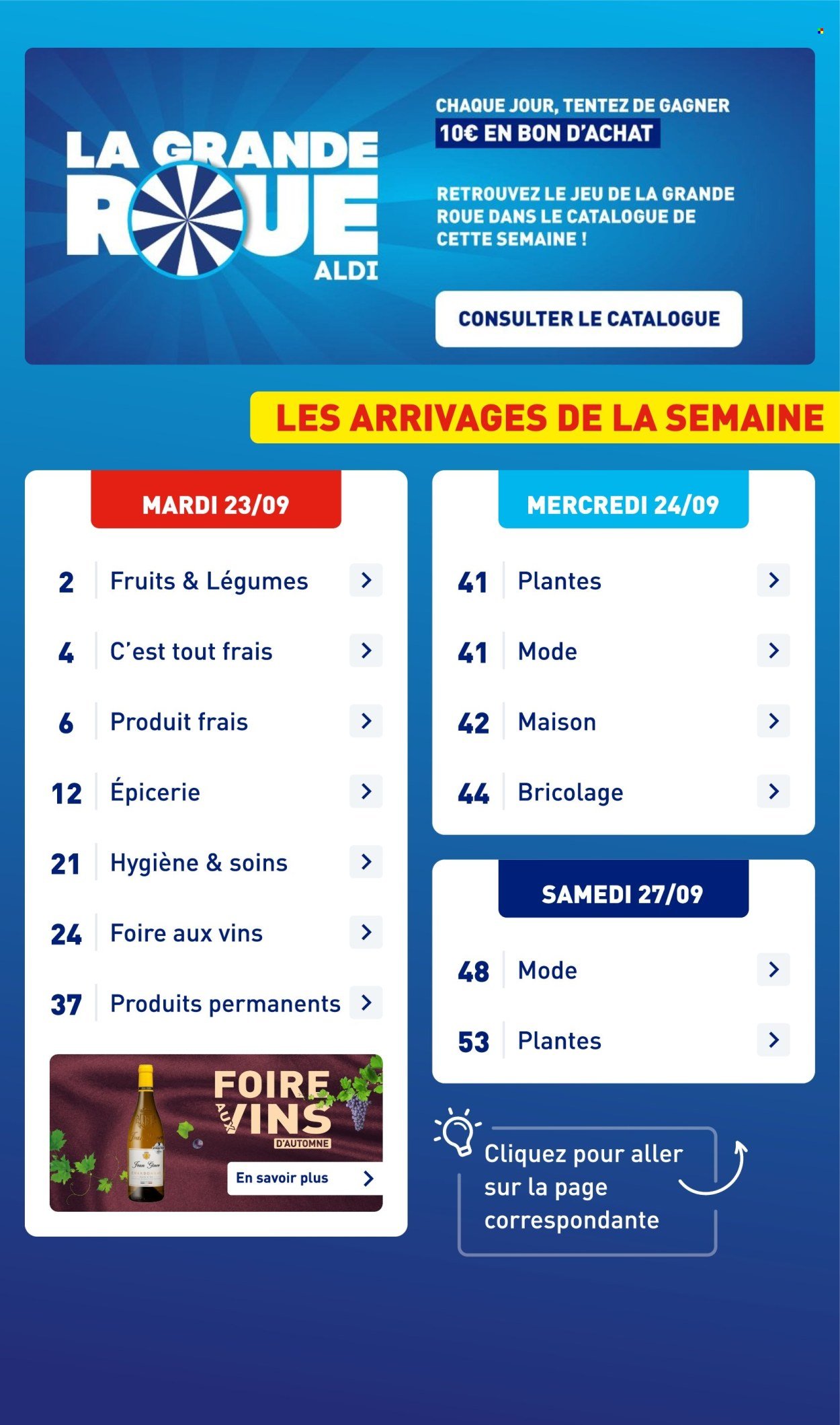 Catalogue ALDI - Foire vins (2025-09-23 - 2025-09-29)