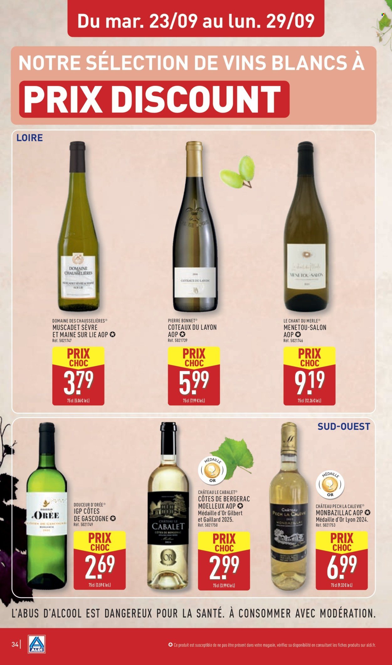 Catalogue ALDI - Foire vins (2025-09-23 - 2025-09-29)