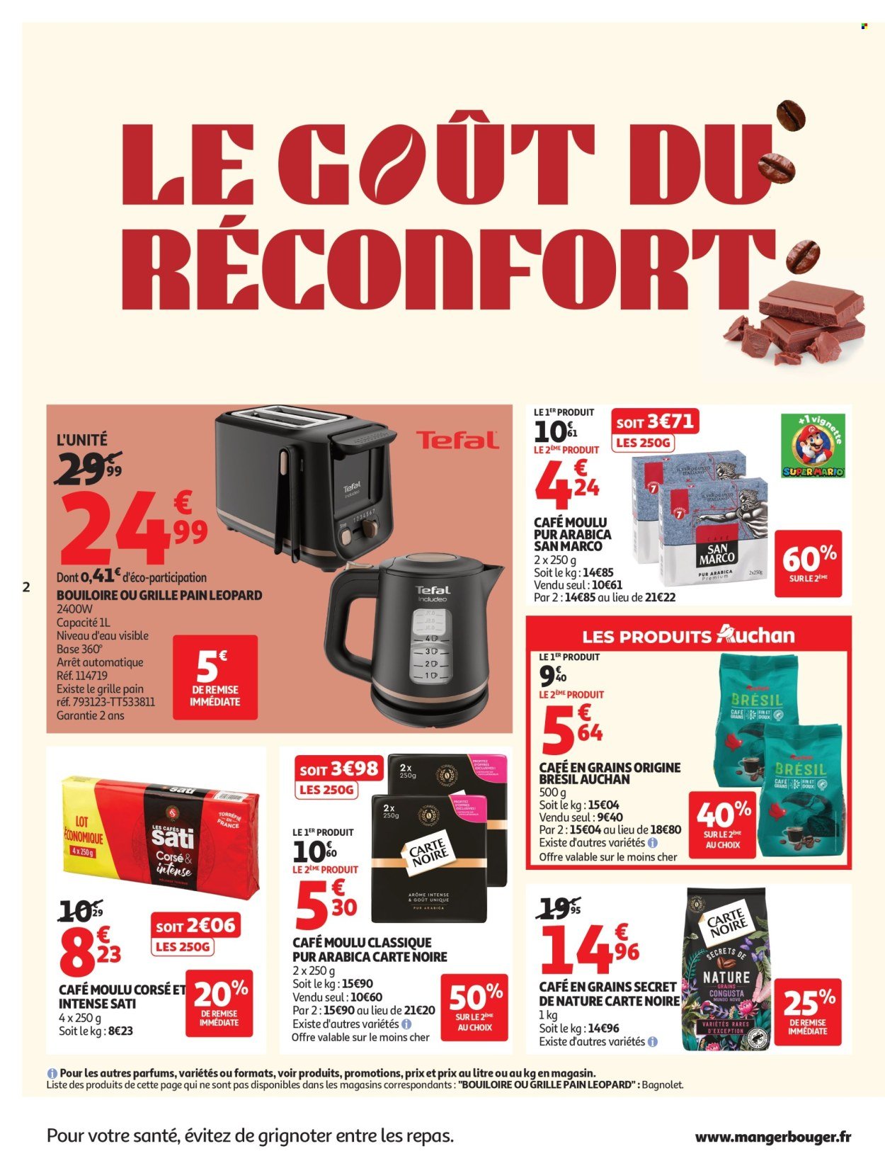 Catalogue AUCHAN - Café, automne hypers
